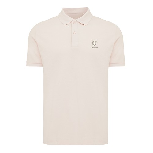 pink IQONIQ Yosemite Polo Piqué Unisex Algodón Reciclado