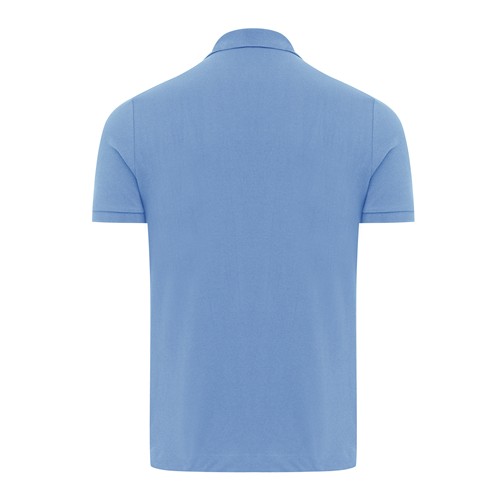 azul pato IQONIQ Yosemite Polo Piqué Unisex Algodón Reciclado