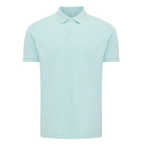 verde menta IQONIQ Yosemite Polo Piqué Unisex Algodón Reciclado