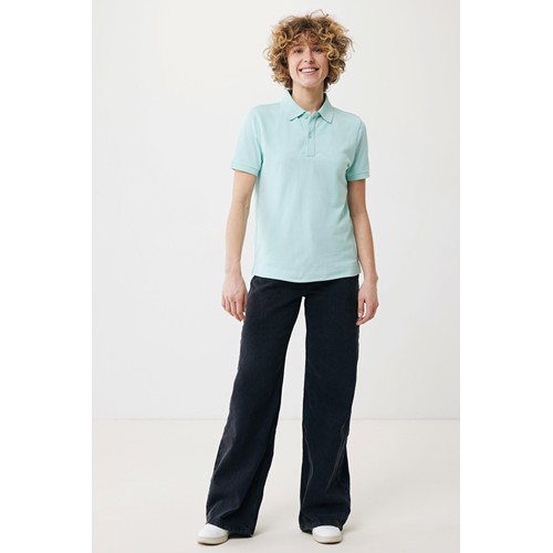 verde menta IQONIQ Yosemite Polo Piqué Unisex Algodón Reciclado