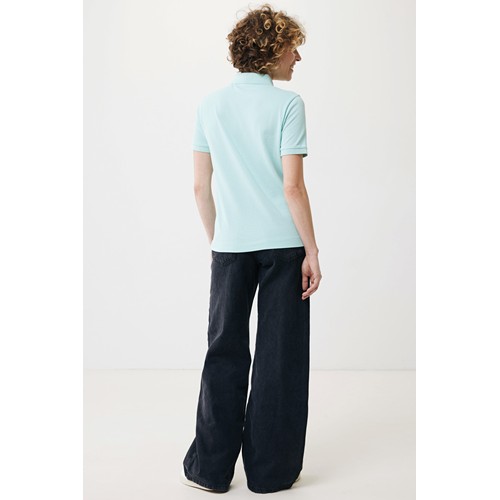 verde menta IQONIQ Yosemite Polo Piqué Unisex Algodón Reciclado