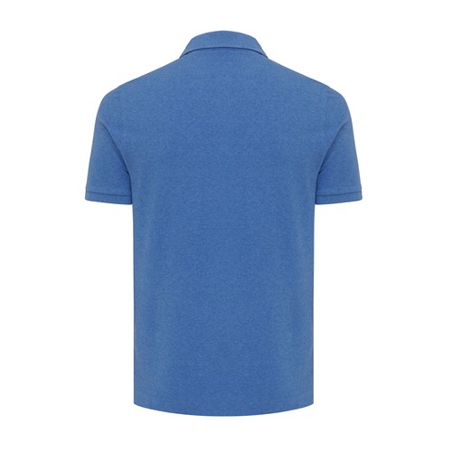 azul chiné IQONIQ Yosemite Polo Piqué Unisex Algodón Reciclado