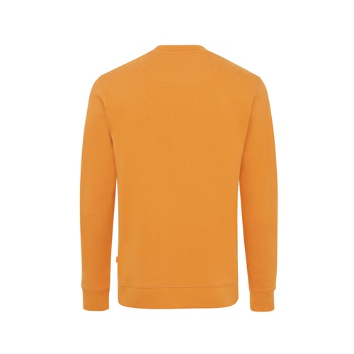 naranja sunset IQONIQ Zion Sudadera Cuello Redondo Mid Weight Algodón Reci