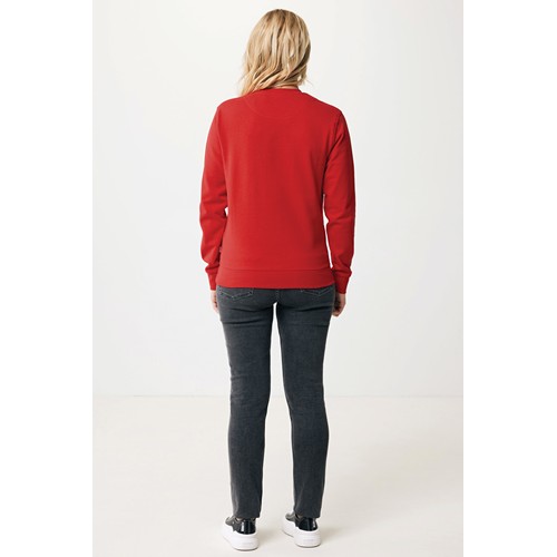 red IQONIQ Zion Sudadera Cuello Redondo Mid Weight Algodón Reci
