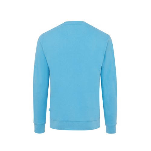 azul claro IQONIQ Zion Sudadera Cuello Redondo Mid Weight Algodón Reci