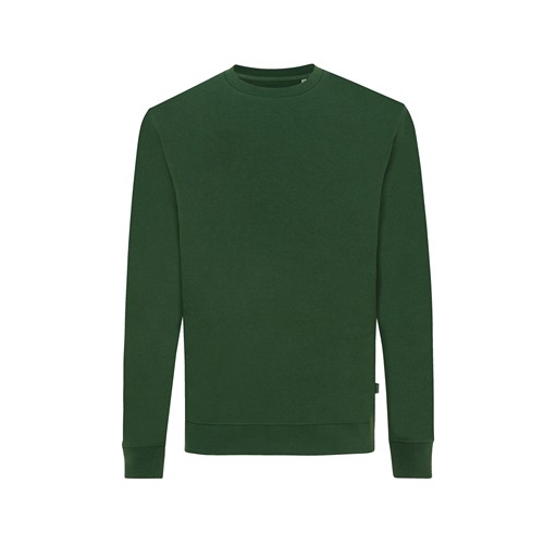 verde bosque IQONIQ Zion Sudadera Cuello Redondo Mid Weight Algodón Reci