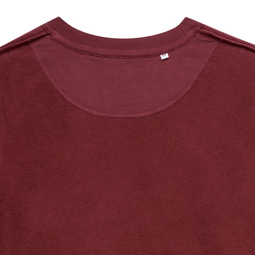 burdeos IQONIQ Zion Sudadera Cuello Redondo Mid Weight Algodón Reci