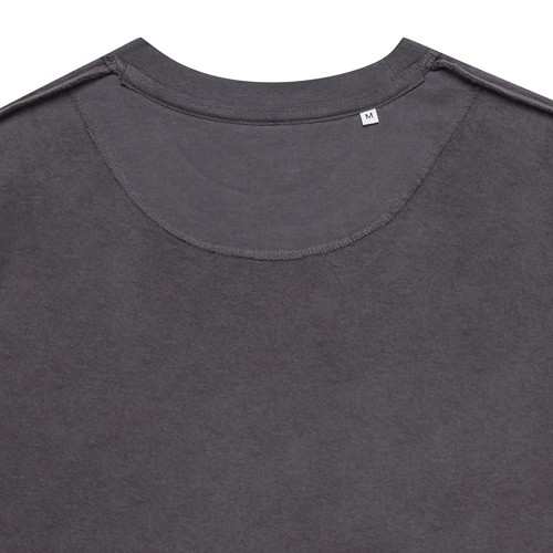 antracita IQONIQ Zion Sudadera Cuello Redondo Mid Weight Algodón Reci
