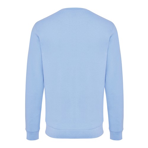 azul celeste IQONIQ Zion Sudadera Cuello Redondo Mid Weight Algodón Reci