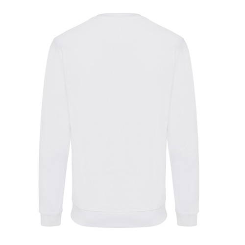 white IQONIQ Zion Sudadera Cuello Redondo Mid Weight Algodón Reci