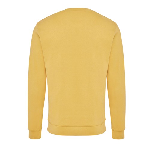 ocre IQONIQ Zion Sudadera Cuello Redondo Mid Weight Algodón Reci