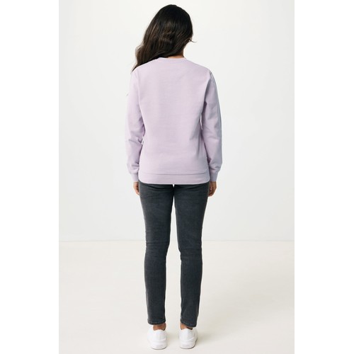 lavanda Suéter Zion cuello redondo algodón reciclado IQONIQ