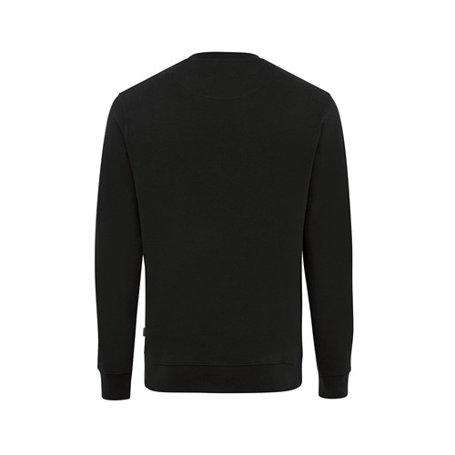 black IQONIQ Zion Sudadera Cuello Redondo Mid Weight Algodón Reci