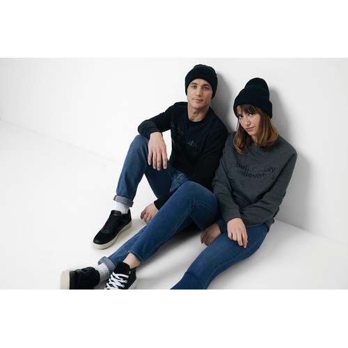 Sweater à col rond en coton recyclé IQONIQ Zion - 8