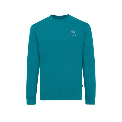 verdigris Suéter Zion cuello redondo algodón reciclado IQONIQ