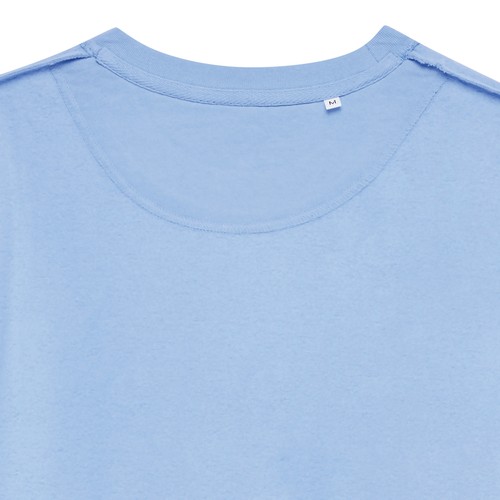 azul celeste Suéter Zion cuello redondo algodón reciclado IQONIQ