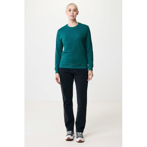 verdigris Suéter Zion cuello redondo algodón reciclado IQONIQ