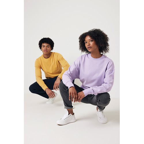 Sweater à col rond en coton recyclé IQONIQ Zion - 17