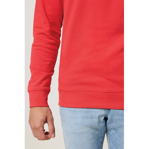 rojo claro IQONIQ Zion Sudadera Cuello Redondo Mid Weight Algodón Reci
