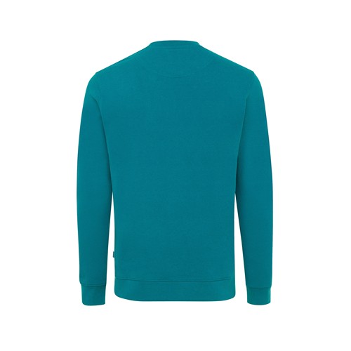 verdigris IQONIQ Zion Sudadera Cuello Redondo Mid Weight Algodón Reci