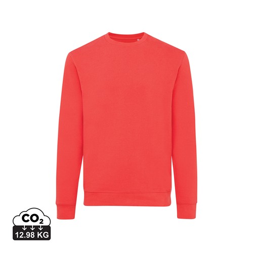 rojo claro IQONIQ Zion Sudadera Cuello Redondo Mid Weight Algodón Reci