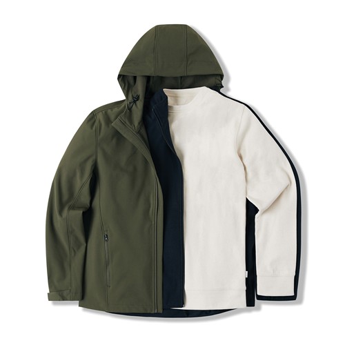 IQONIQ Denali  Sudadera Cuello Redondo Mid Weight Algodón Re