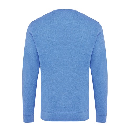 azul chiné IQONIQ Denali Sudadera Cuello Redondo Mid Weight Algodón Re