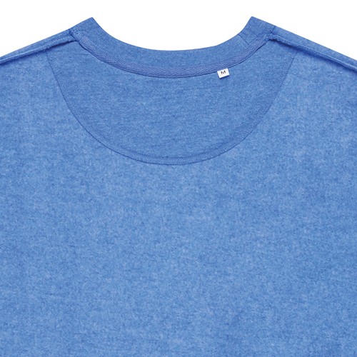 azul chiné IQONIQ Denali Sudadera Cuello Redondo Mid Weight Algodón Re