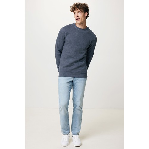 Pull à col rond en coton recyclé non teinté IQONIQ Denali - 13