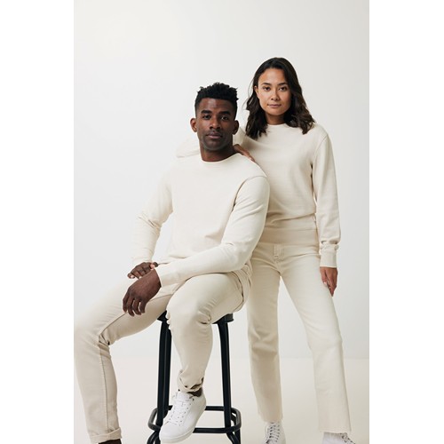 natural IQONIQ Denali Sudadera Cuello Redondo Mid Weight Algodón Re