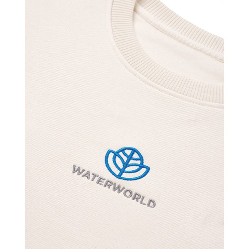 natural IQONIQ Denali Sudadera Cuello Redondo Mid Weight Algodón Re