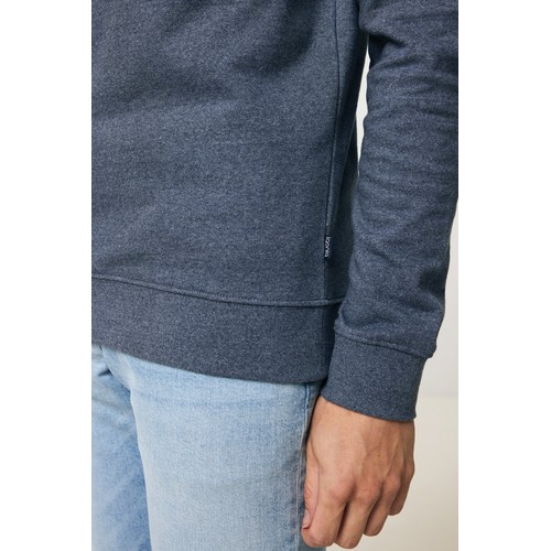 azul marino chiné Jersey IQONIQ Denali algodón reciclado sin teñir