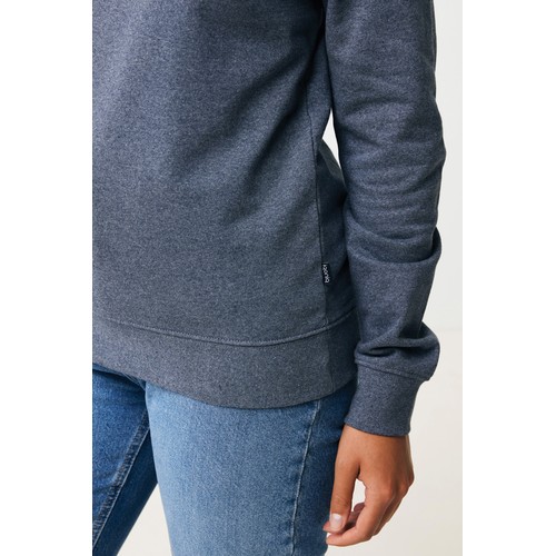 azul marino chiné Jersey IQONIQ Denali algodón reciclado sin teñir