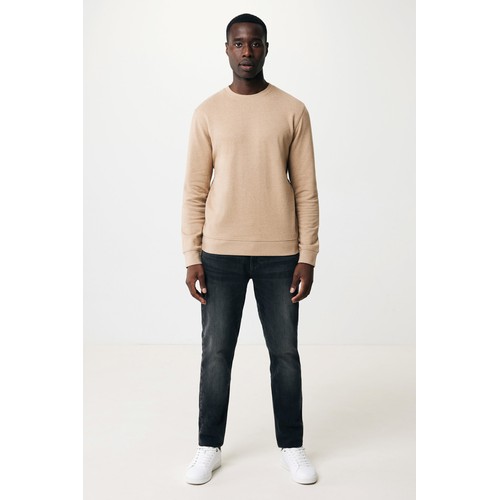 marron chiné Jersey IQONIQ Denali algodón reciclado sin teñir