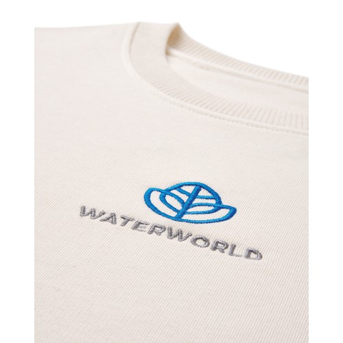 natural Jersey IQONIQ Denali algodón reciclado sin teñir