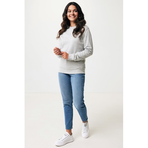 gris chiné Jersey IQONIQ Denali algodón reciclado sin teñir