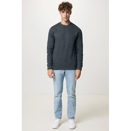 Pull à col rond en coton recyclé non teinté IQONIQ Denali - 15