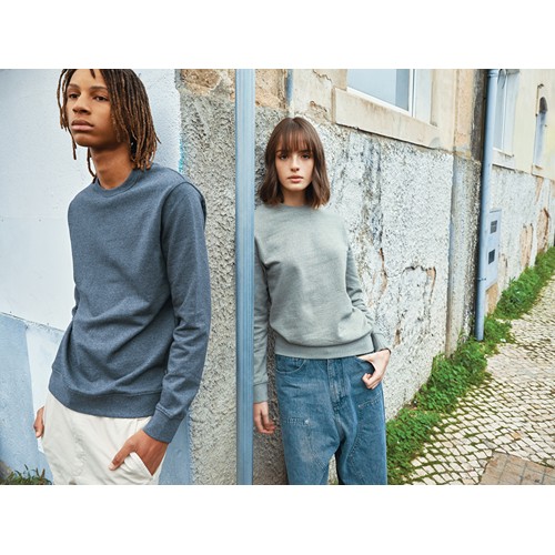 IQONIQ Denali  Sudadera Cuello Redondo Mid Weight Algodón Re