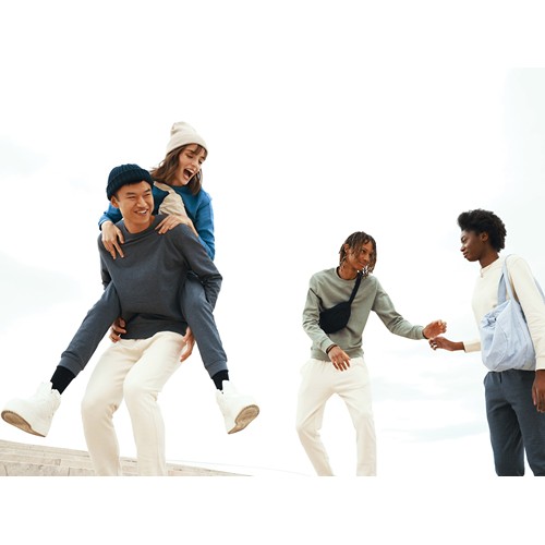 IQONIQ Denali  Sudadera Cuello Redondo Mid Weight Algodón Re