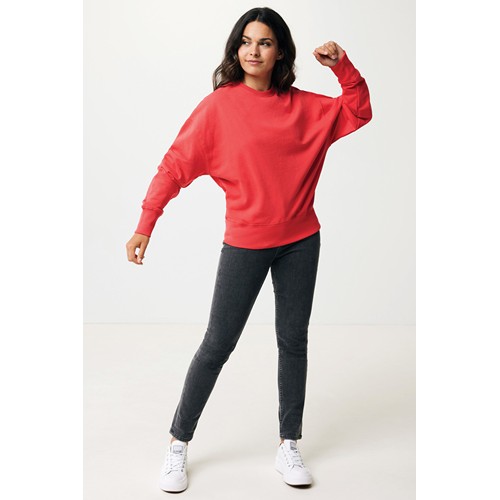 IQONIQ Kruger Sudadera Cuello Redondo Relax Fit Algodón Reci