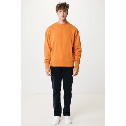 IQONIQ Kruger Sudadera Cuello Redondo Relax Fit Algodón Reci