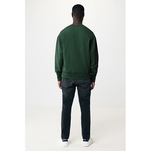 IQONIQ Kruger Sudadera Cuello Redondo Relax Fit Algodón Reci