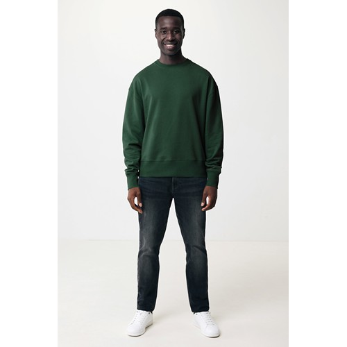 IQONIQ Kruger Sudadera Cuello Redondo Relax Fit Algodón Reci