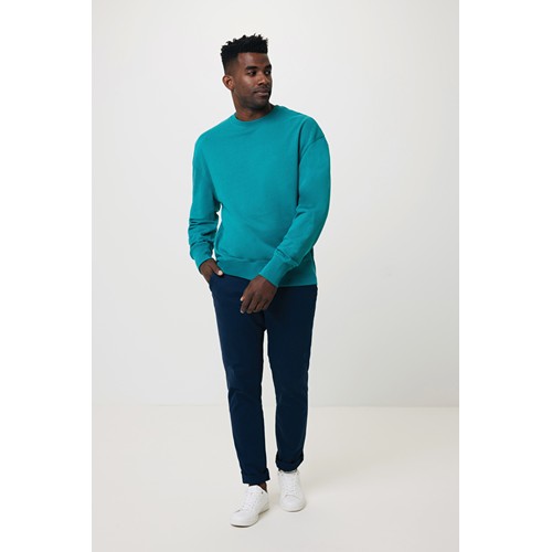IQONIQ Kruger Sudadera Cuello Redondo Relax Fit Algodón Reci
