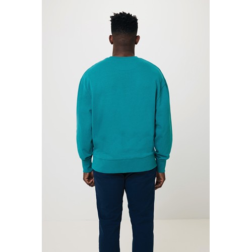 IQONIQ Kruger Sudadera Cuello Redondo Relax Fit Algodón Reci