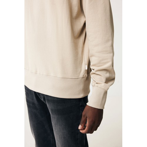 Jersey Iqoniq Kruger con cuello redondo algodón reciclado