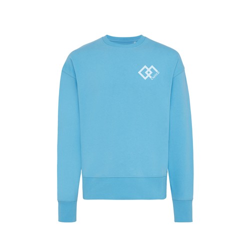 Jersey IQONIQ Kruger con cuello redondo algodón reciclado