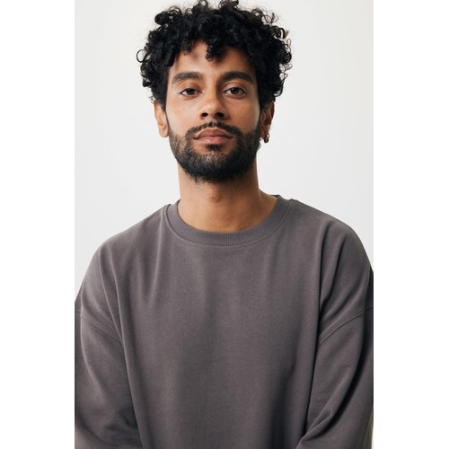 Jersey IQONIQ Kruger con cuello redondo algodón reciclado