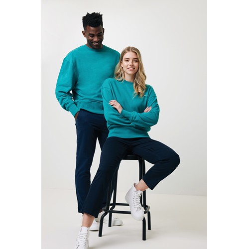 IQONIQ Kruger Sudadera Cuello Redondo Relax Fit Algodón Reci