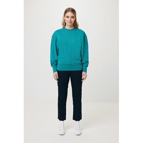 IQONIQ Kruger Sudadera Cuello Redondo Relax Fit Algodón Reci